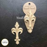 WoodUbend WUB1347 Set of two Decorative Plums