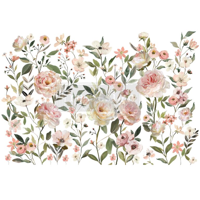 Blush Harmony Flat Decor Transfer