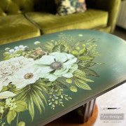 Redesign with Prima Froggy Meadow Greens Decor Transfer - Regained Relics