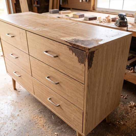 5 Mistakes When Sanding Laminate Furniture for Paint - Regained Relics