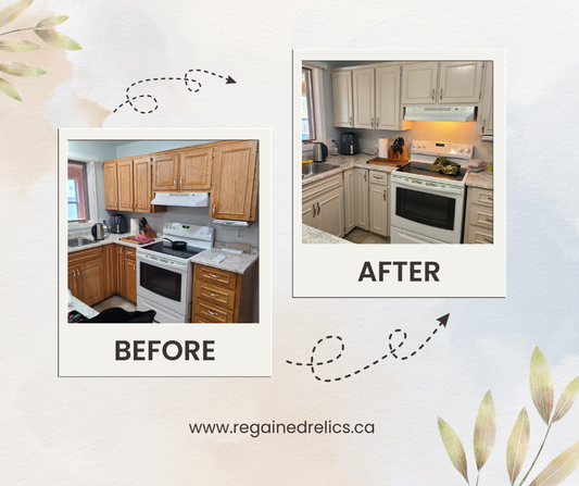 Oak Cabinet Paint Transformation That Lasts