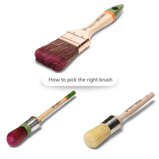 7 Best Brushes for Chalk Style Paint