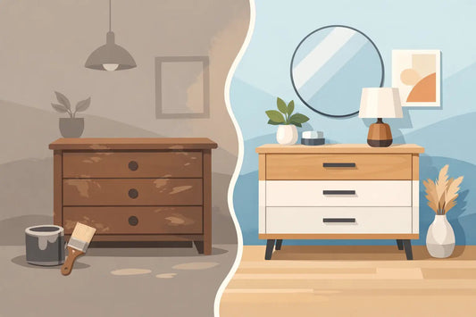 Before and After Furniture Makeover Ideas - Regained Relics