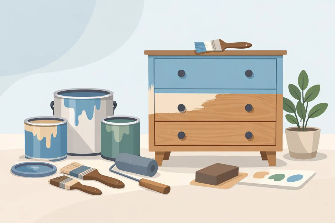 Best Paint for Furniture Upcycling - Regained Relics