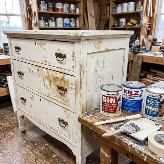 Best Primers for Tannin Bleed on Furniture - Regained Relics