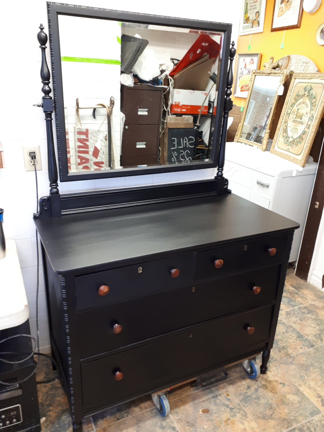 Classic Meets Modern: Upcycling an Antique Dresser with Fusion Mineral Paint - Regained Relics