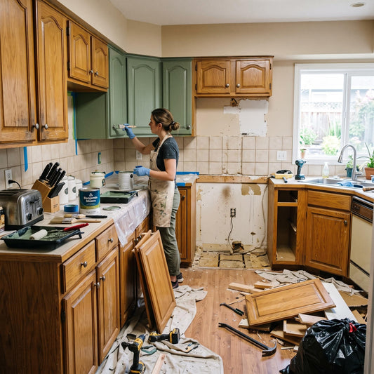 Painted Cupboards or Replacement: Which Works Best?