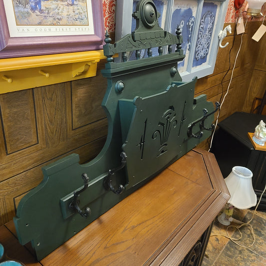From Church Relic to Charming Entryway Coat Hook: A Unique Upcycled Wall Hook - Regained Relics