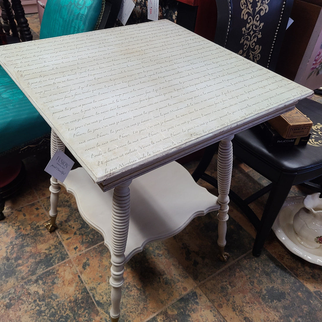 From Forgotten to Fabulous: Upcycling an Antique Parlor Table - Regained Relics