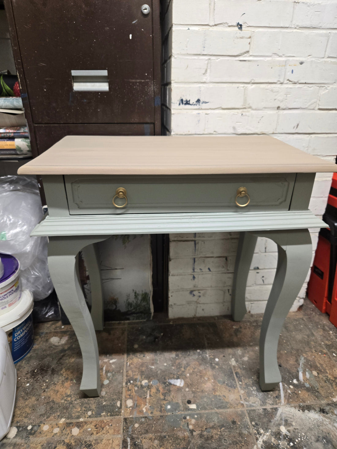 From Tired to Timeless: A Small Wooden Table Gets a Beautiful Makeover - Regained Relics