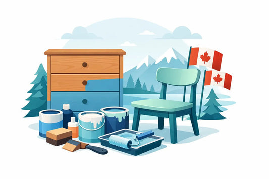 Furniture Painting Supplies Canada Guide - Regained Relics