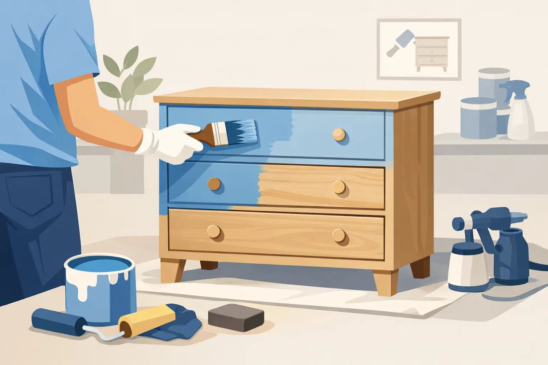 How to Paint a Dresser That Lasts - Regained Relics