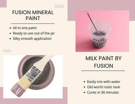 Milk Paint vs Mineral Paint: Which to Use? - Regained Relics