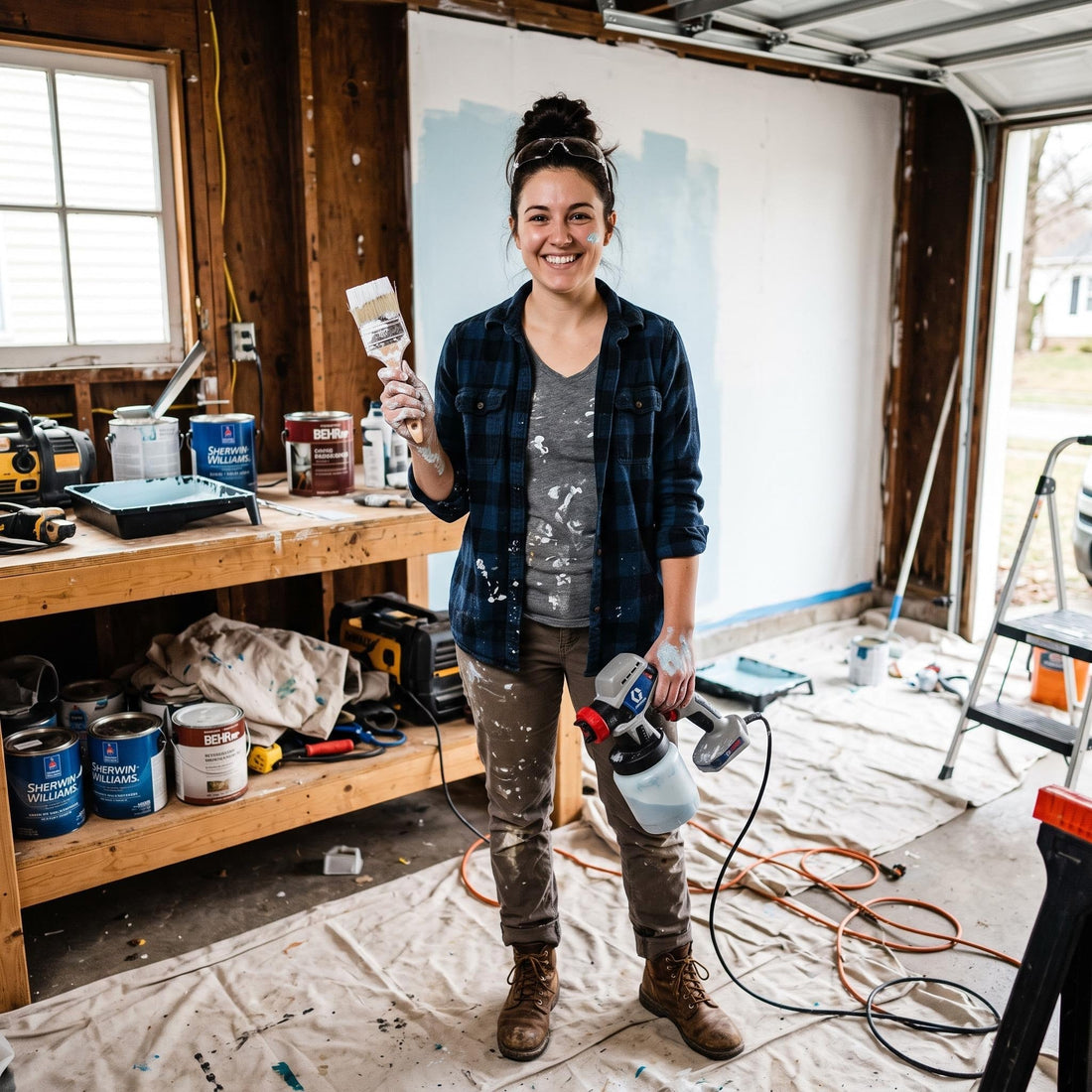 Paint Sprayer Versus Brush for Furniture - Regained Relics