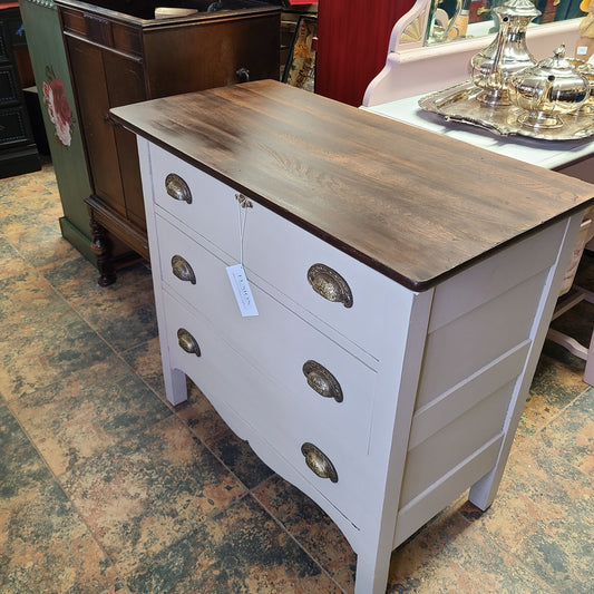 Small Antique Dresser Gets a Makeover - Regained Relics