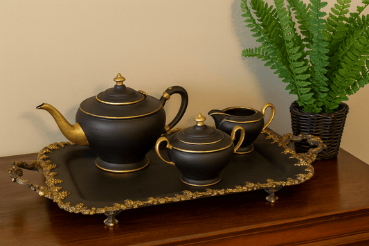 Tarnished to Treasured: How I Upcycled a Silver Tea Set into Glamorous Home Décor - Regained Relics