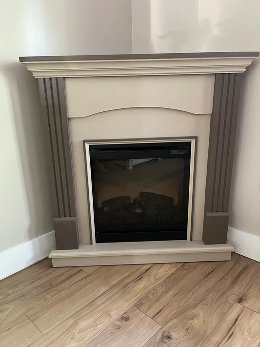 Transforming an Oak Fireplace with Fusion Mineral Paint - Regained Relics
