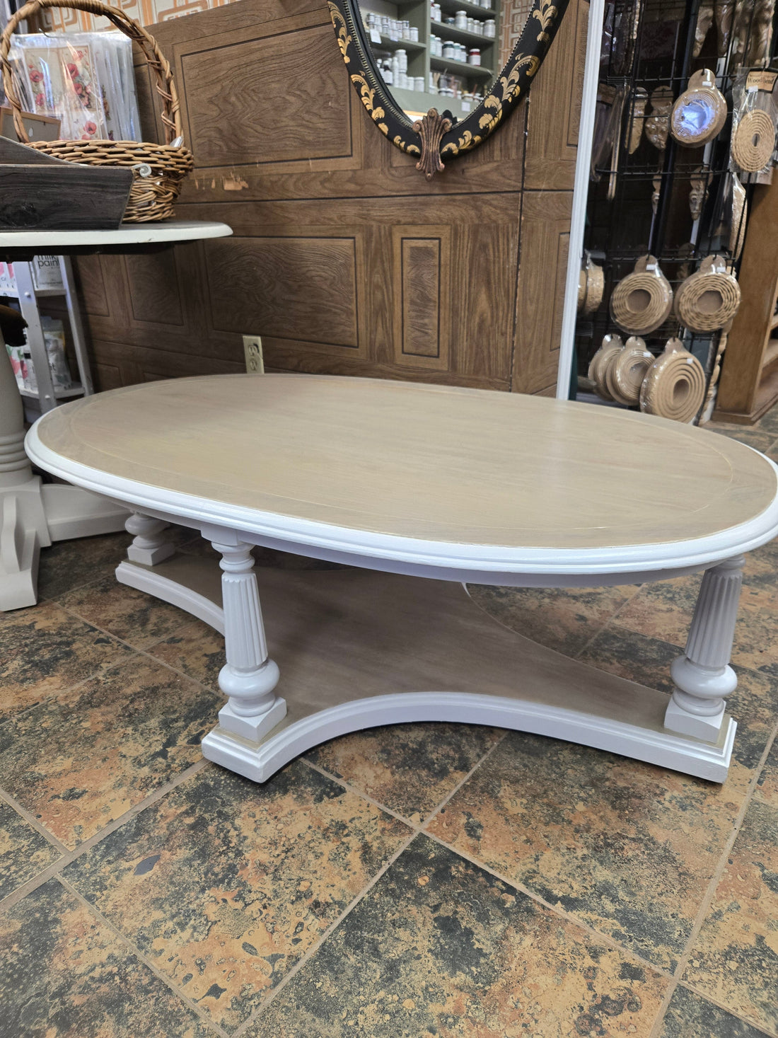 Turn a Vintage Coffee Table Into a Beautiful Modern Looking Piece - Regained Relics