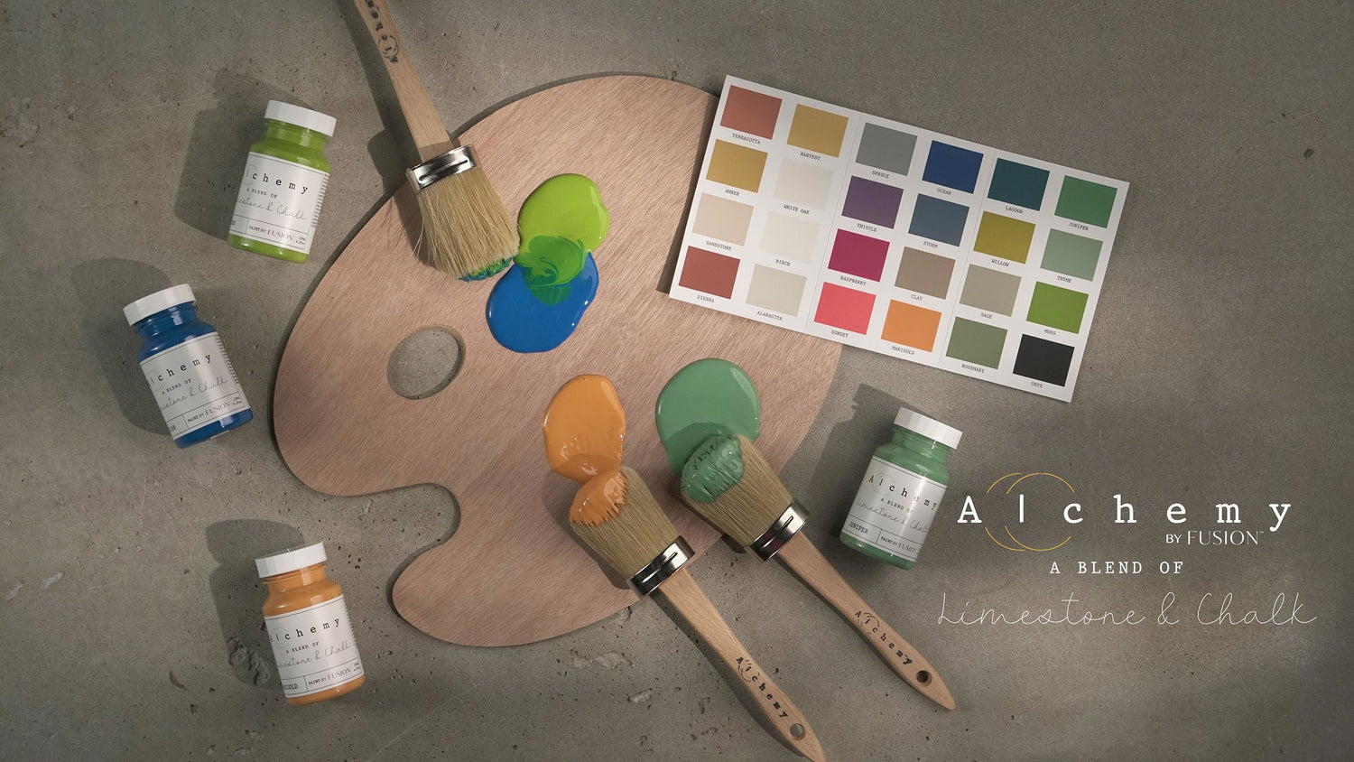 Alchemy Limestone Chalk Style Paint by Fusion