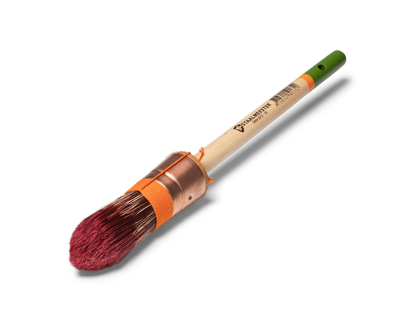 StaalMeester Premium Paint Brush Pointed Sash Synthetic Bristle
