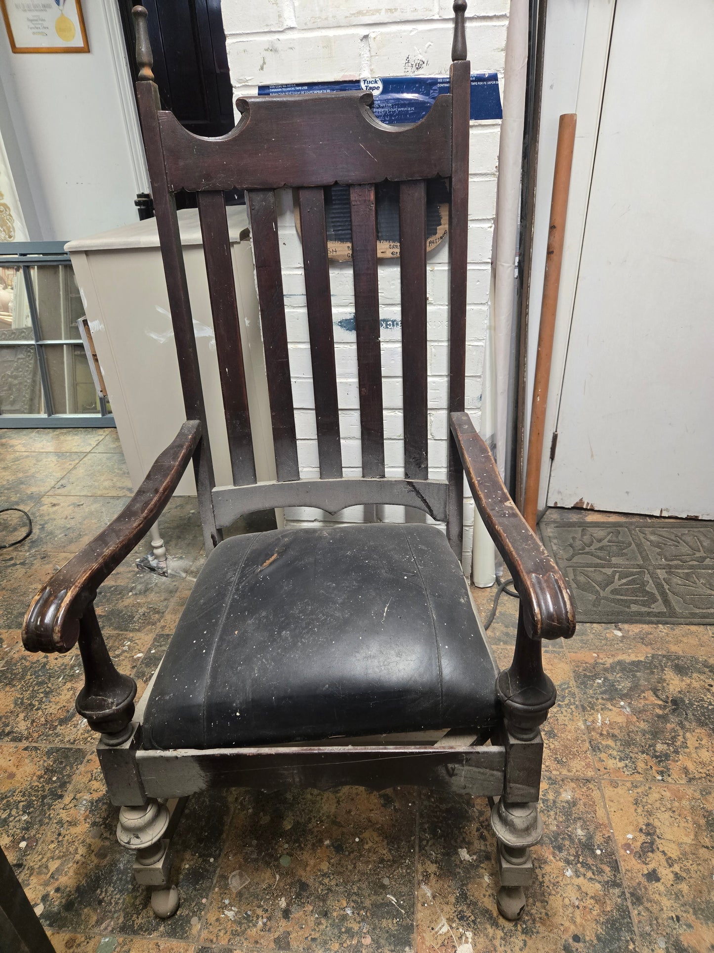 Refinished Antique Chair