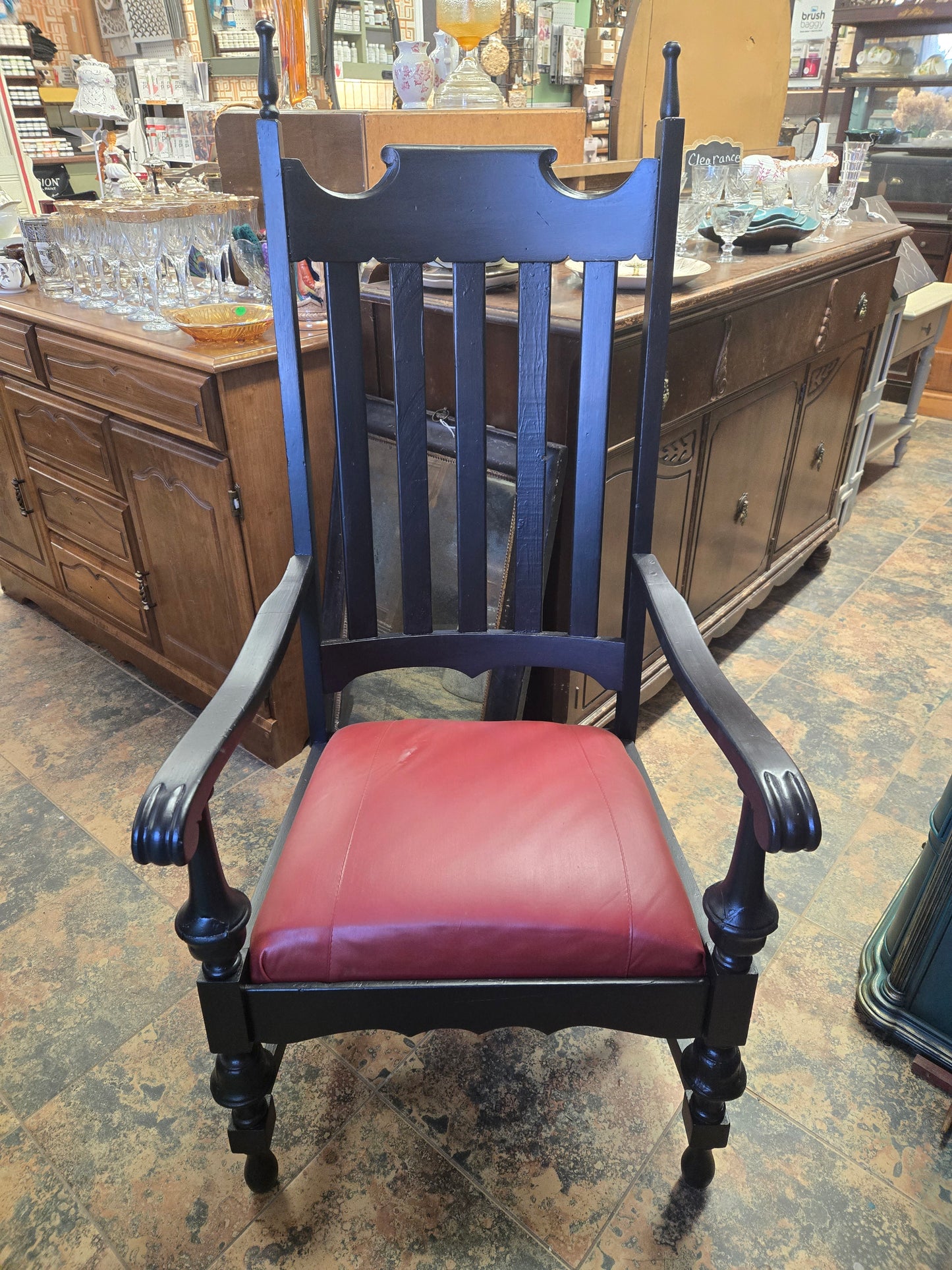 Refinished Antique Chair