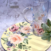 Redesign with Prima Watercolor Bloom Decor Transfer