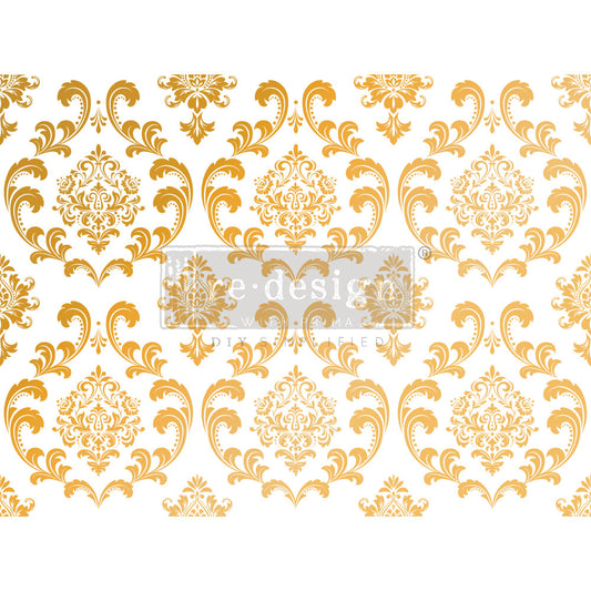 Redesign with Prima House of Damask Decor Transfer