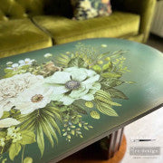 Redesign with Prima Froggy Meadow Greens Decor Transfer