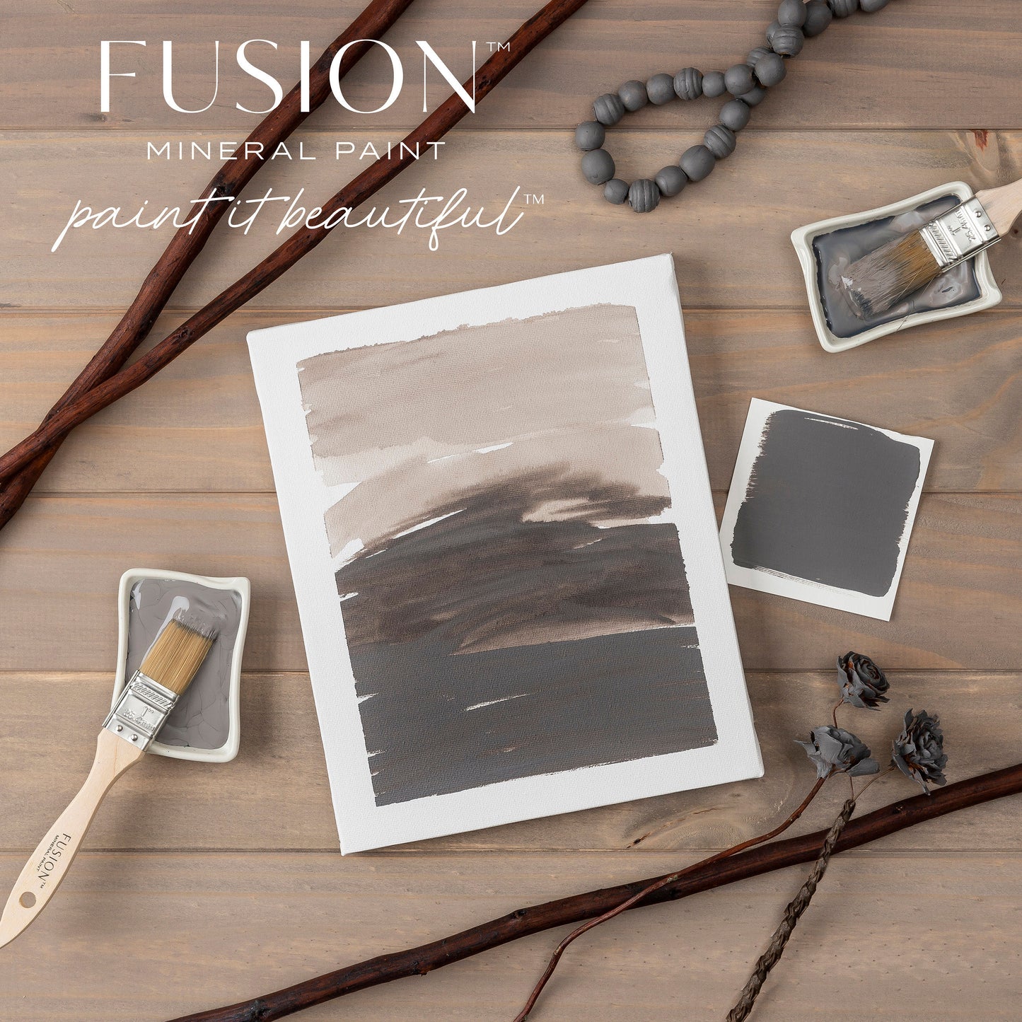 Fusion Mineral Paint Hazelwood