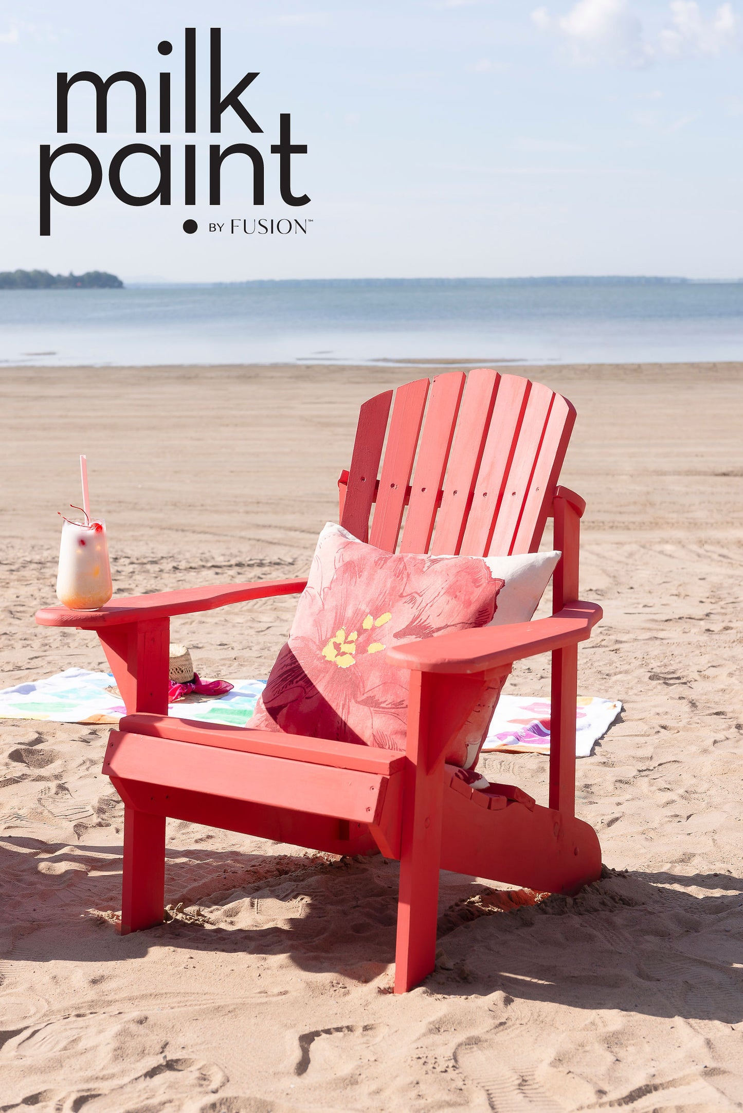 Hawaiian Hibiscus Milk Paint by Fusion