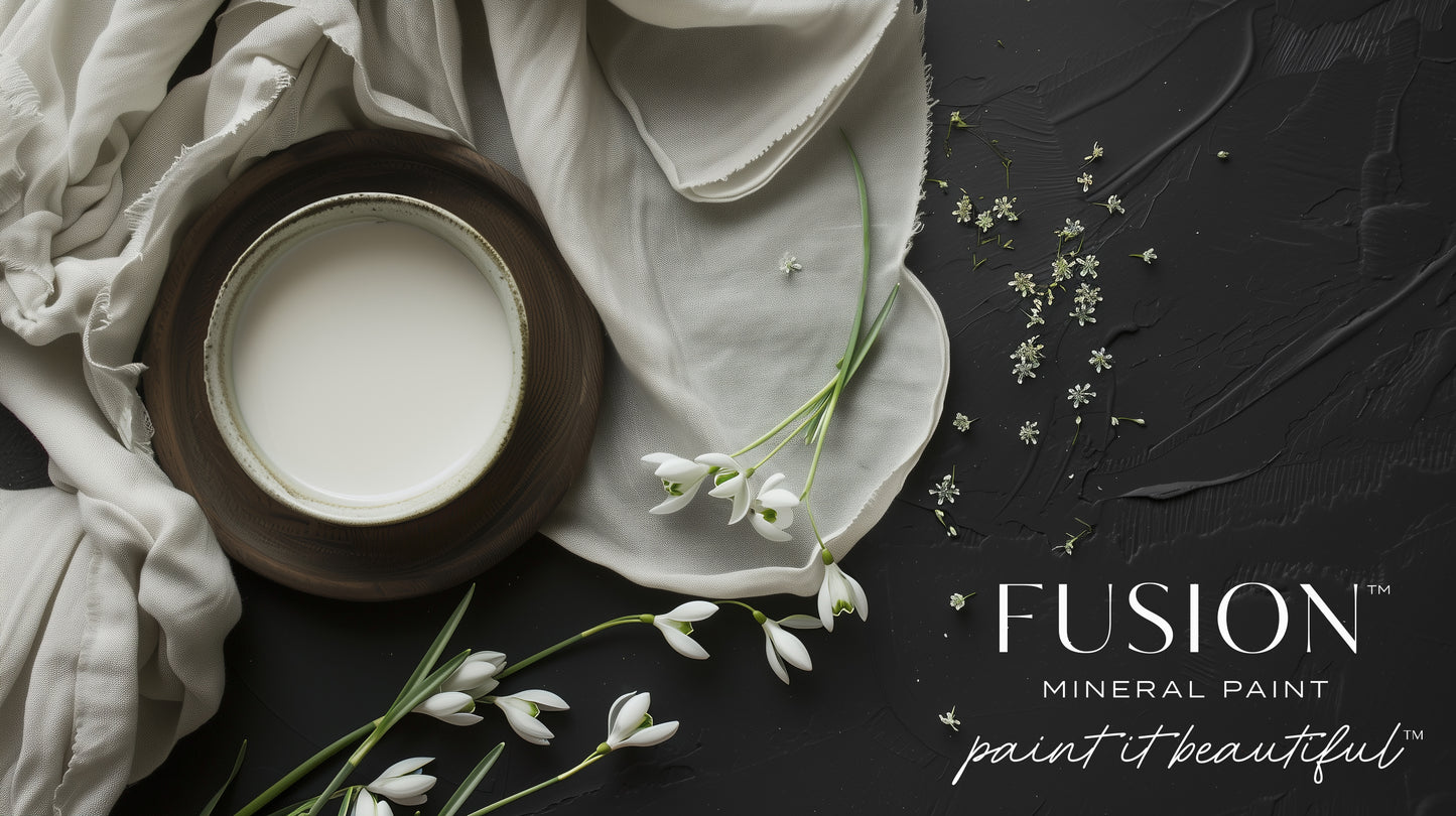 Fusion Mineral Paint SNOWDROP