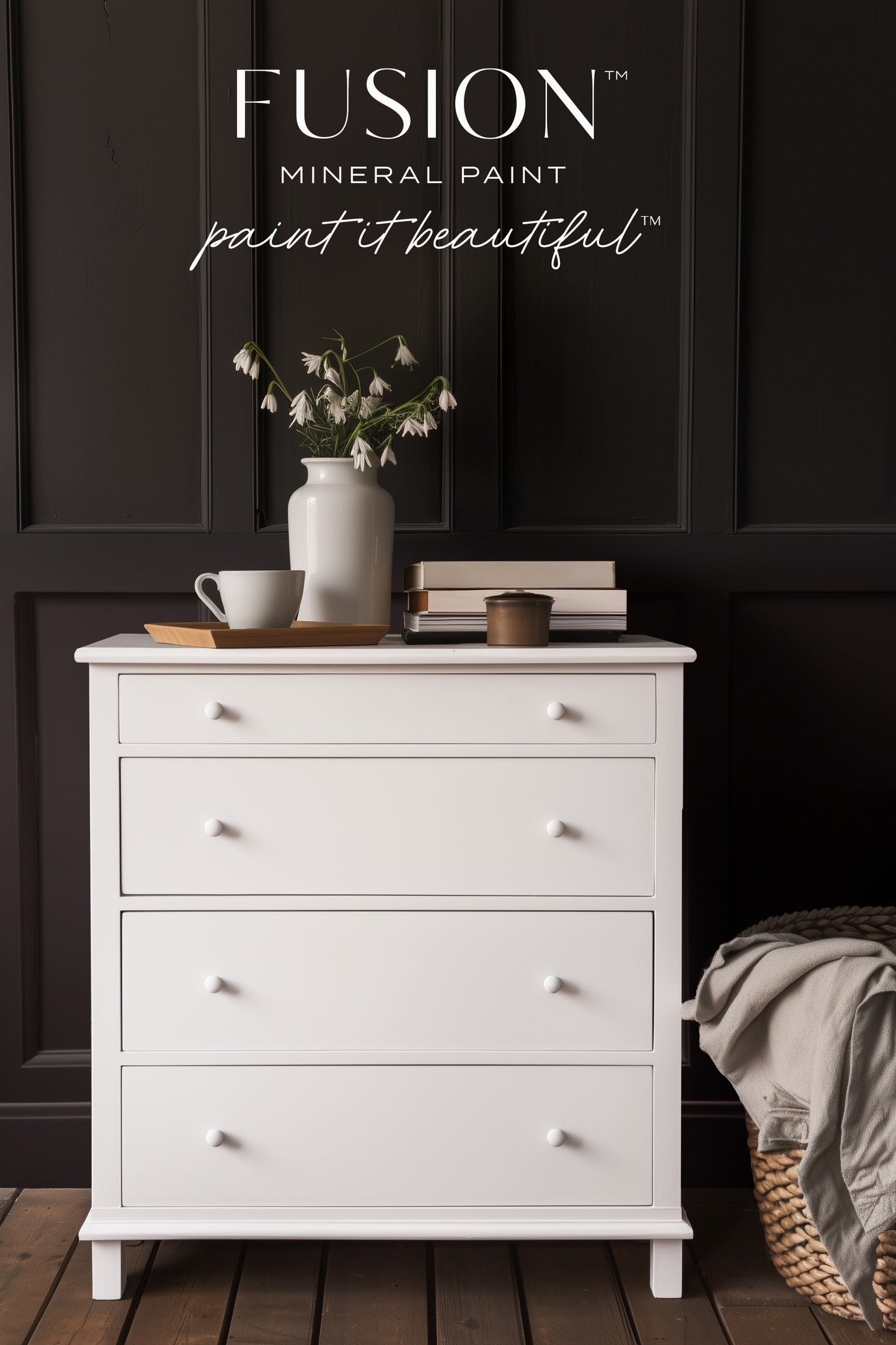 Fusion Mineral Paint SNOWDROP
