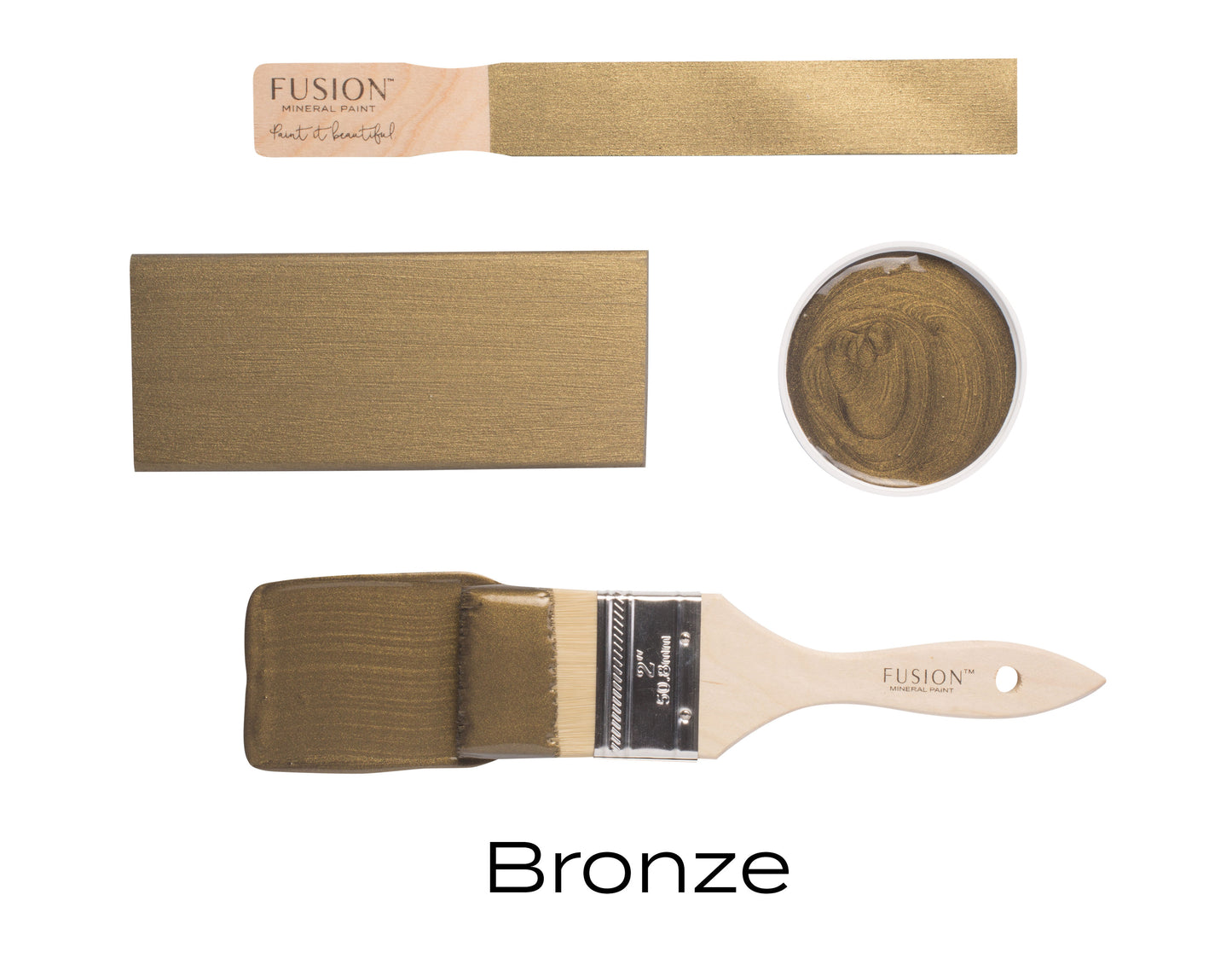 Fusion Mineral Paint Bronze Metallic
