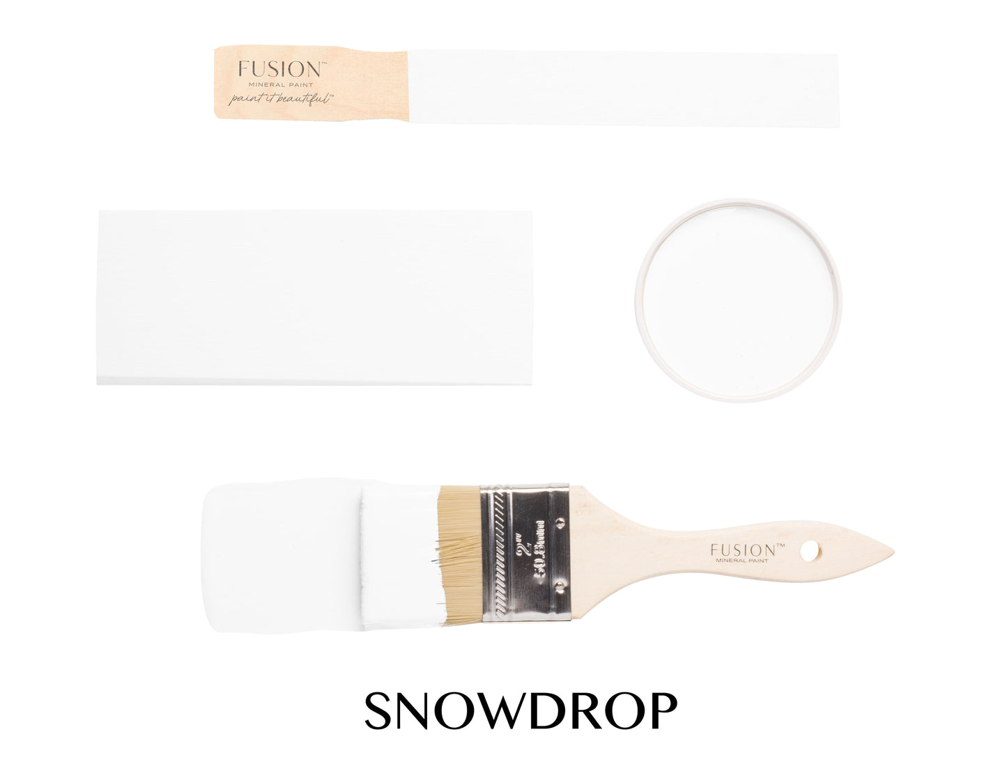 Fusion Mineral Paint SNOWDROP