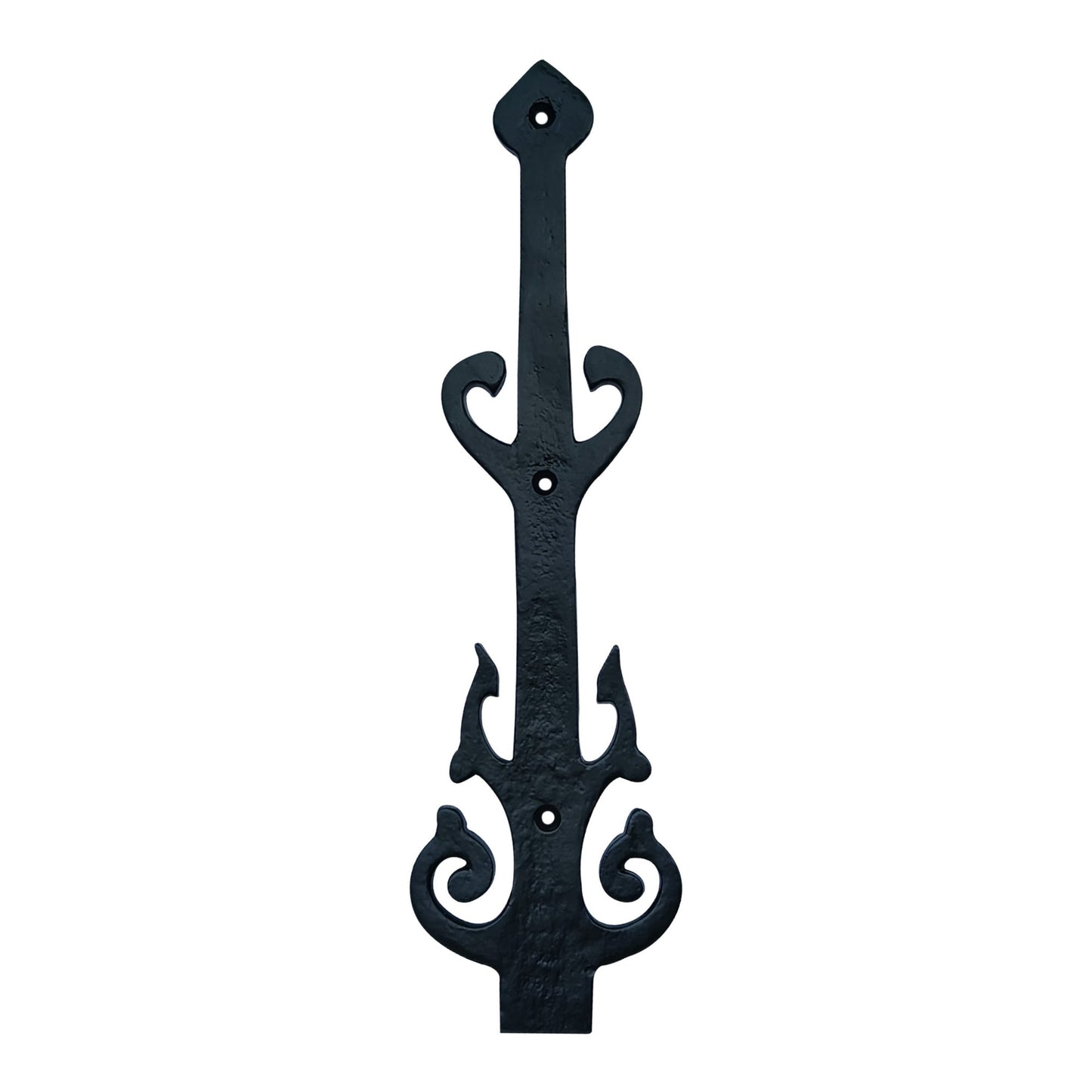Heavy Duty Hinge, Antique Black, Cast Iron