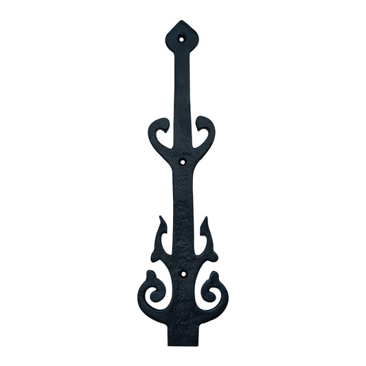 Heavy Duty Hinge, Antique Black, Cast Iron