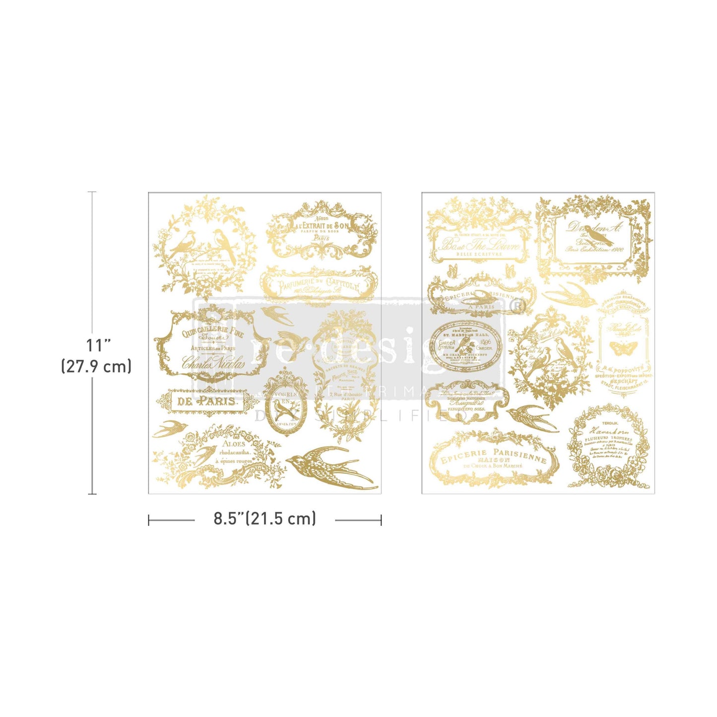Chant du Matin H20 Middy Decor Transfer
