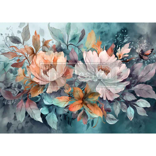 Floral Dream Decoupage Paper - Regained Relics