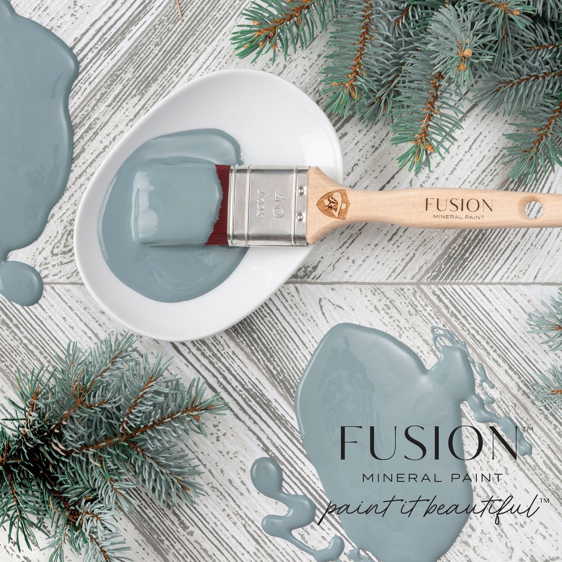 Fusion Mineral Paint Blue Pine - Regained Relics