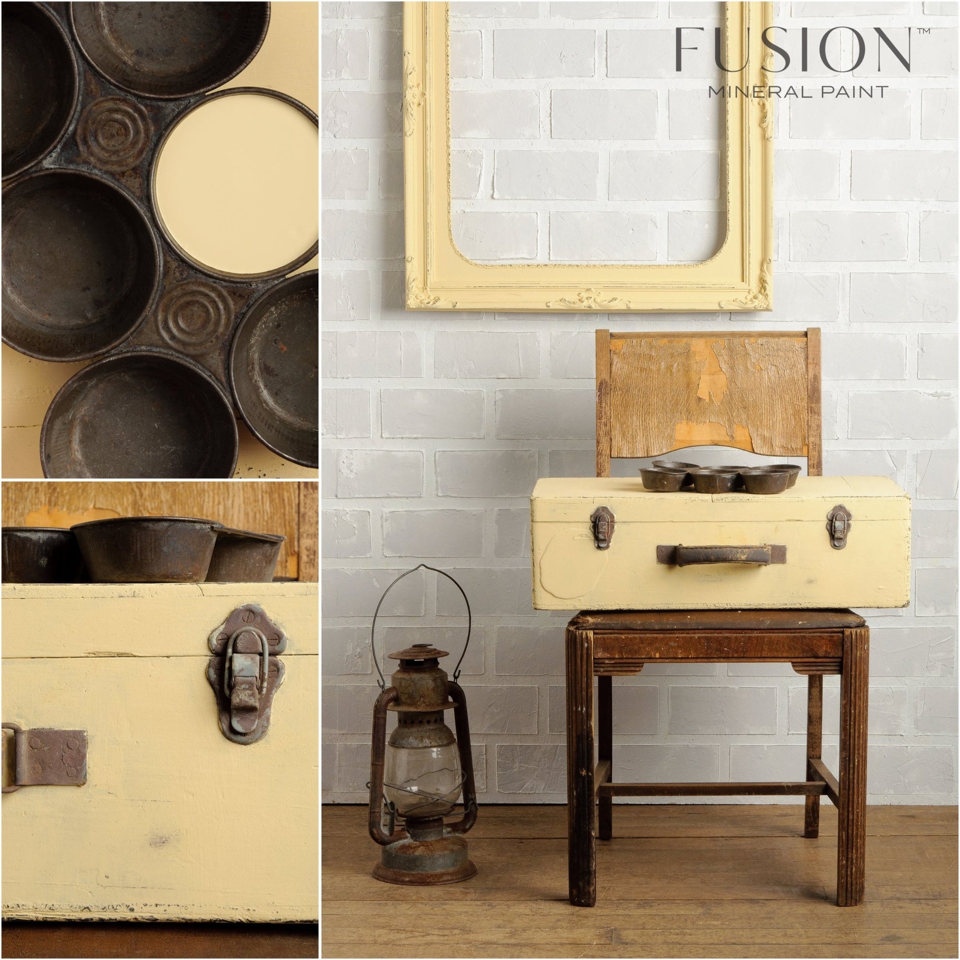 Fusion Mineral Paint Buttermilk Cream - Regained Relics