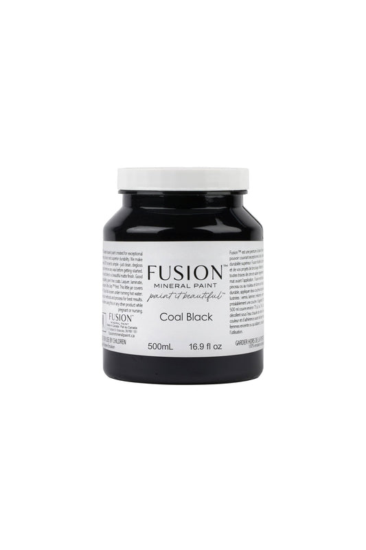 Fusion Mineral Paint Coal Black - Regained Relics
