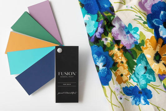 Fusion Mineral Paint Color Fan Deck - Regained Relics