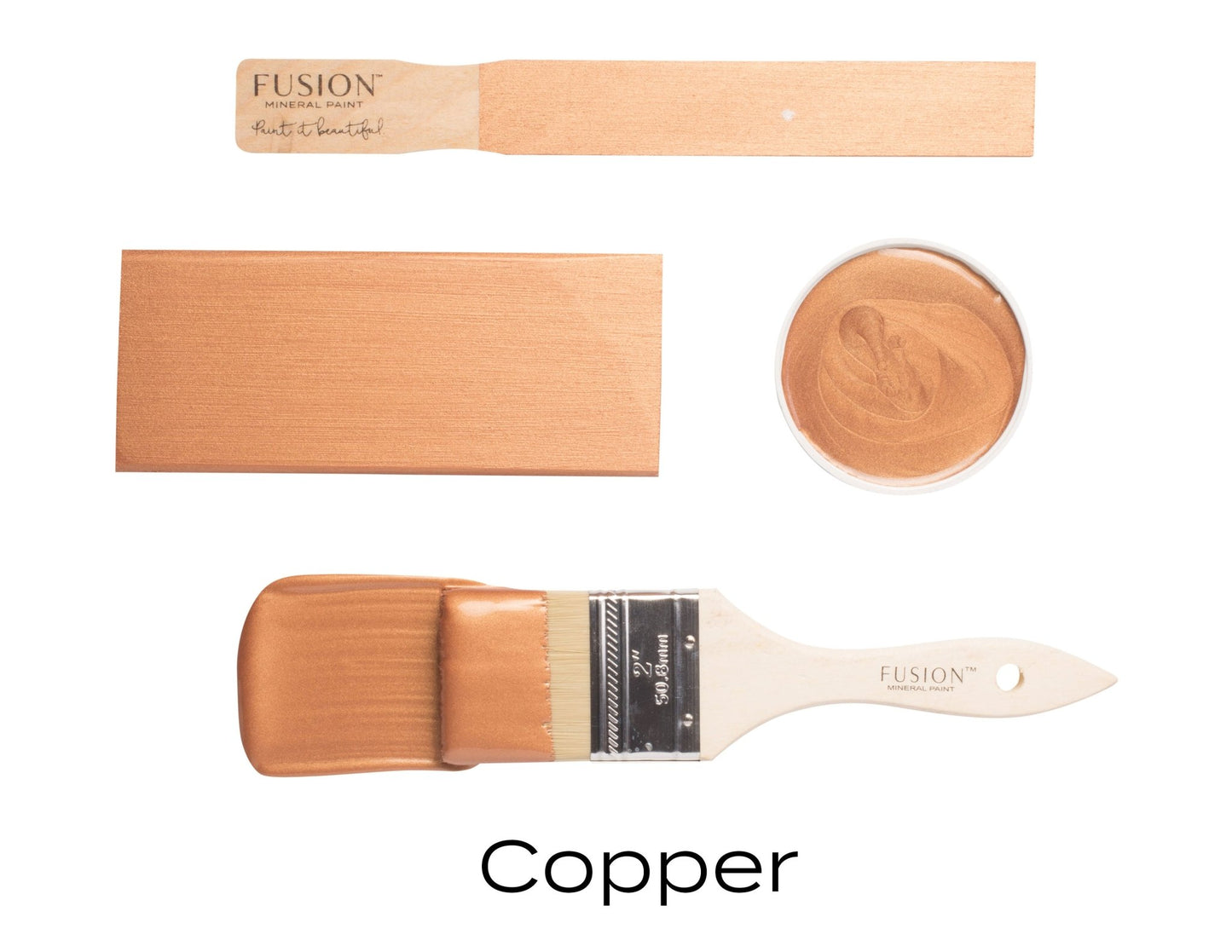 Fusion Mineral Paint Copper Metallic - Regained Relics