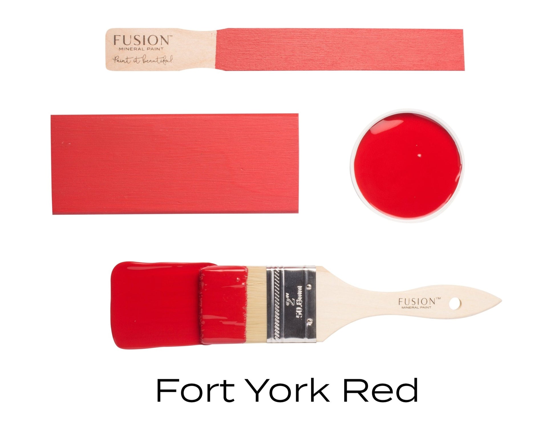Fusion Mineral Paint Fort York Red - Regained Relics