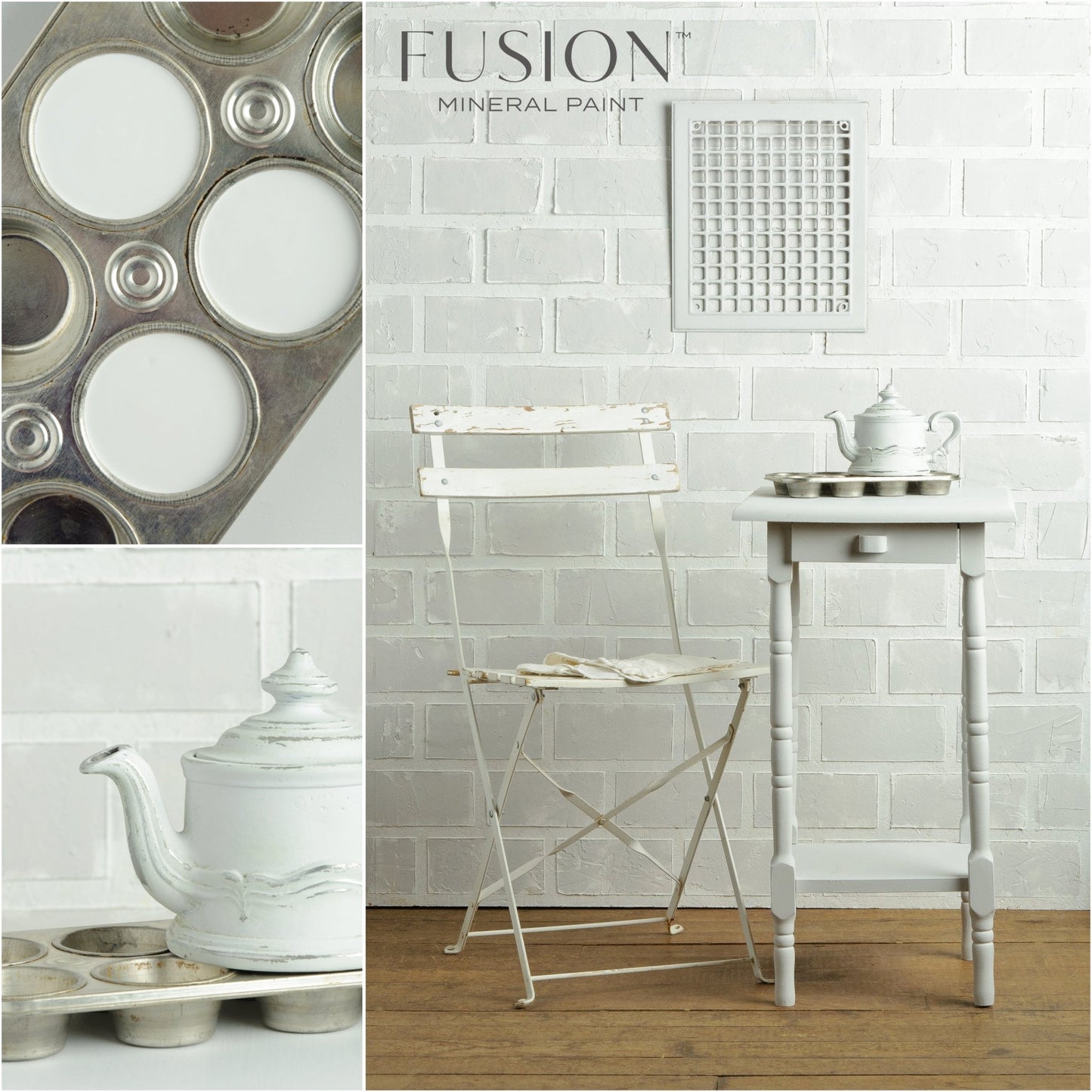 Fusion Mineral Paint Lamp White - Regained Relics