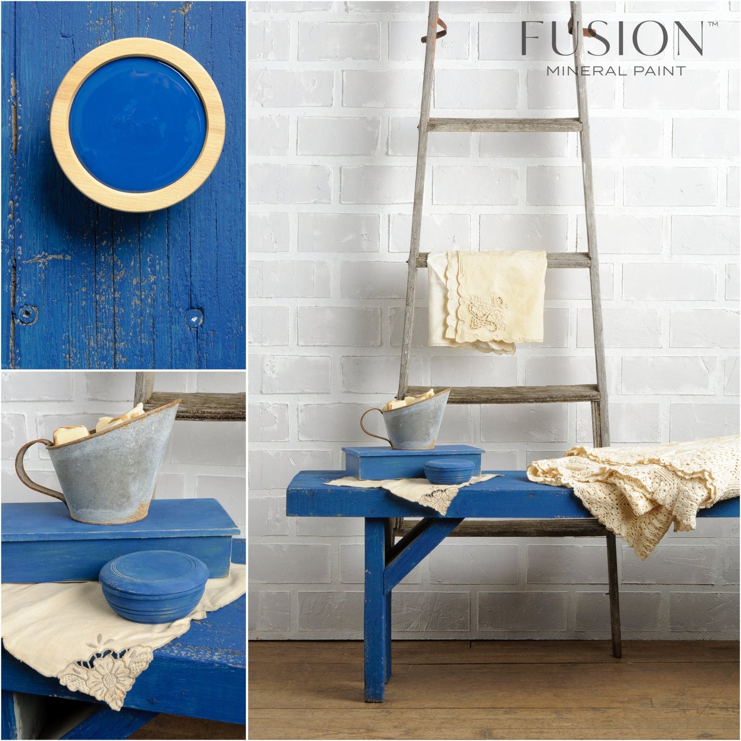 Fusion Mineral Paint Liberty Blue - Regained Relics