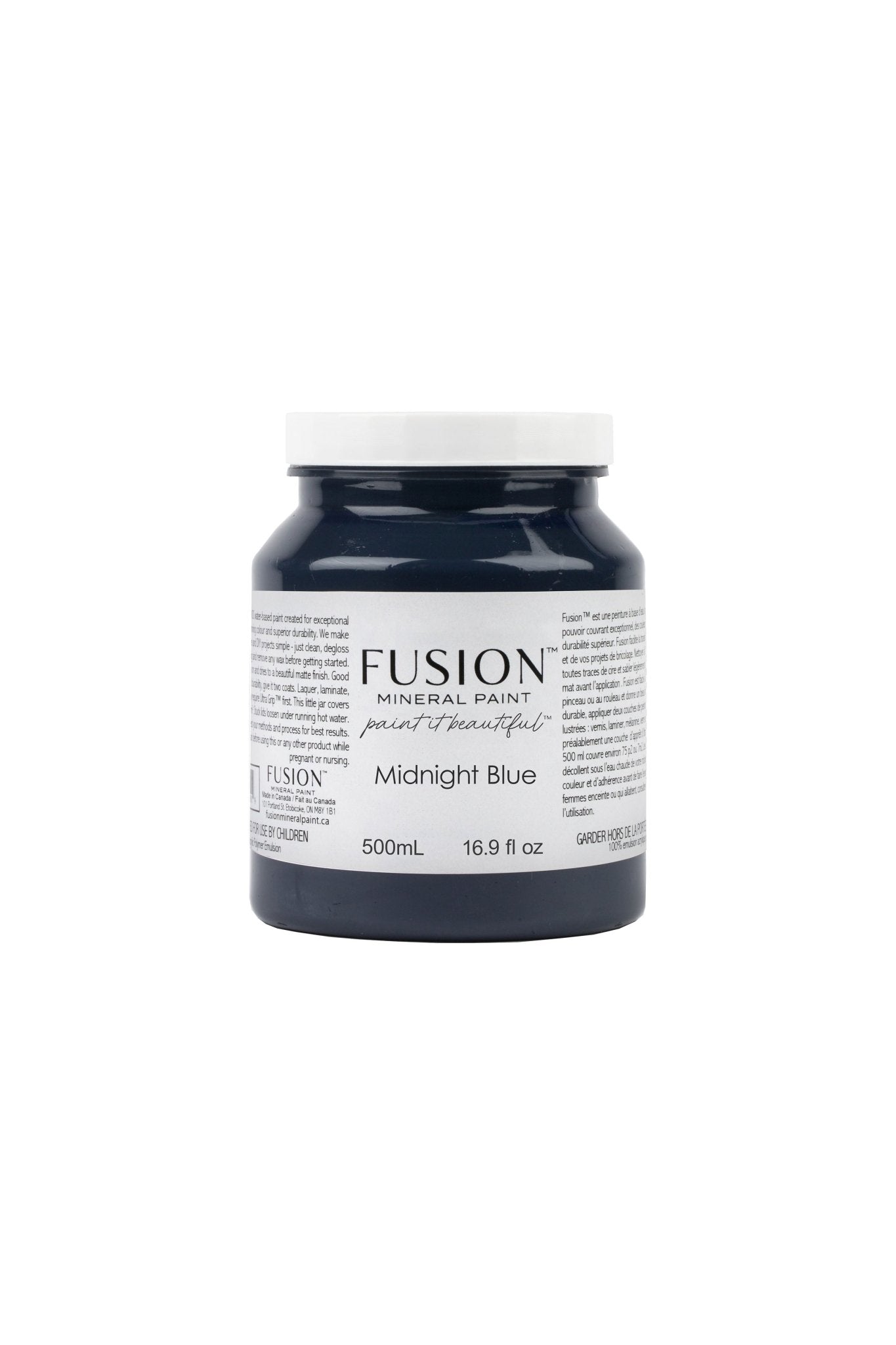 Fusion Mineral Paint Midnight Blue - Regained Relics