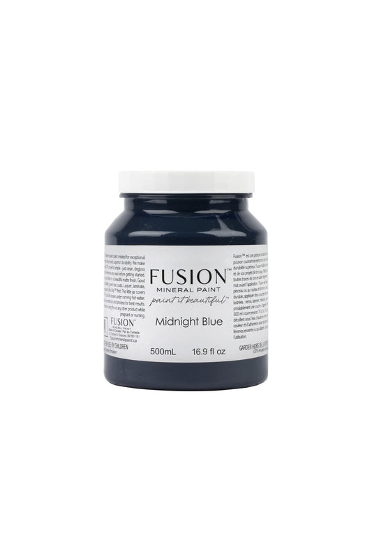 Fusion Mineral Paint Midnight Blue - Regained Relics