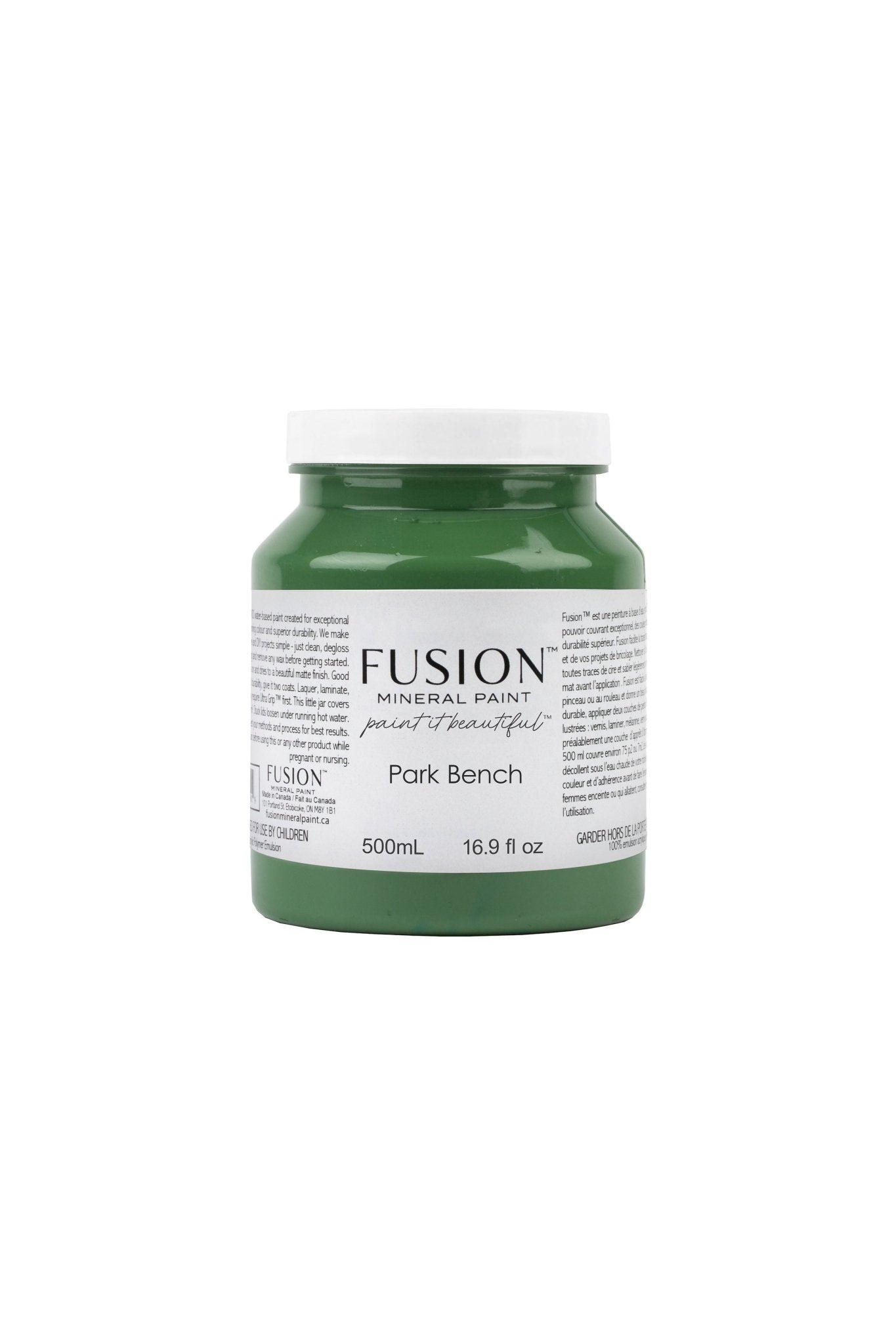 Fusion Mineral Paint Park Bench - Regained Relics